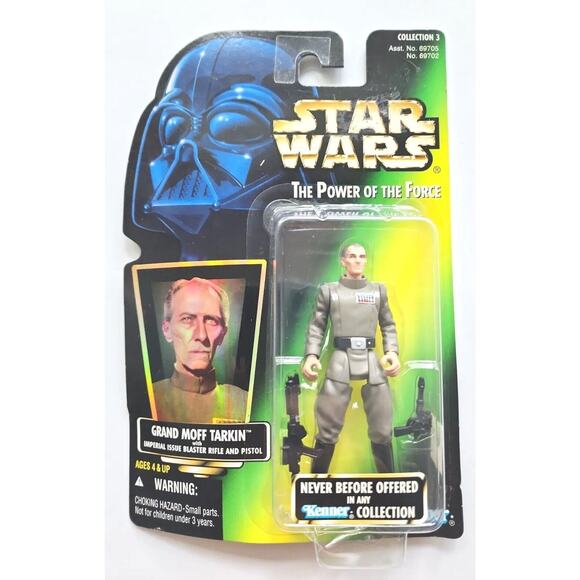 Star Wars Grand Moff Tarkin 1996 Kenner The Power of the Force SW6 - Picture 1 of 2